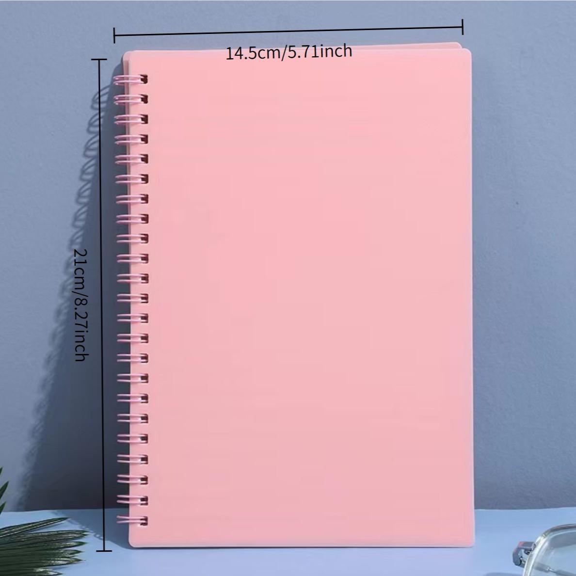 3 Pack A5 Moleskine Color Coil Notebooks, Matte Finish, 120 Pages Per Notebook, Ideal for School & Office Supplies, Perfect Gift, Spiral Notebook Journal