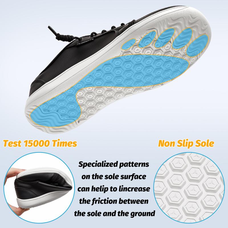 HOBIBEAR Womens Mens Wide Minimalist Barefoot Sneakers Zero Drop Slip on Shoes Lightweight Comfortable #outdoorfun #TikTokShopSummerTurnup #fathersdaygift