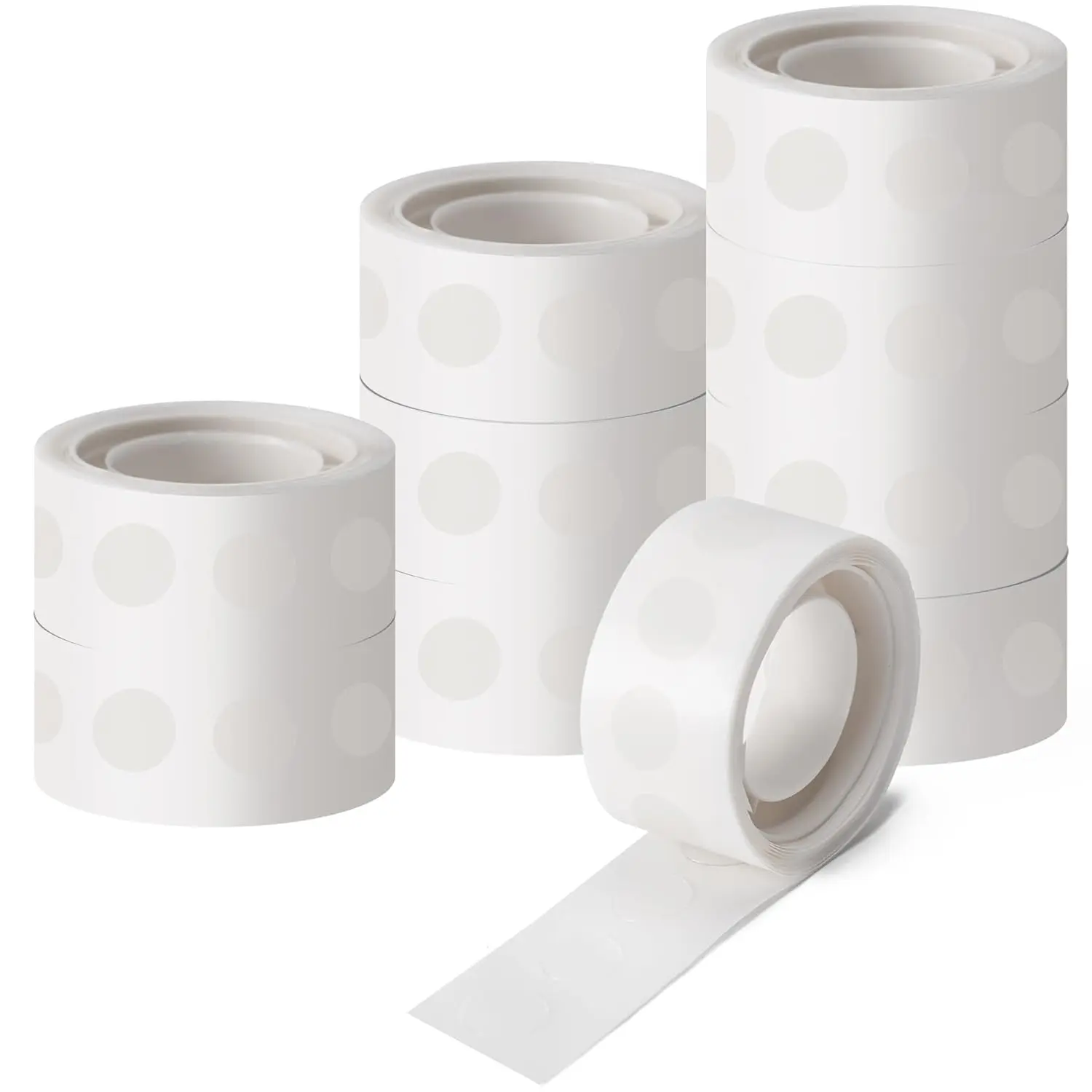 1000 count Clear Glue Dots,Removable Double Sided Balloon Dots | Glue Point Dots,Glue Tape for Balloon,Removable Adhesive Stickers Dots for Craft Decoration Wedding
