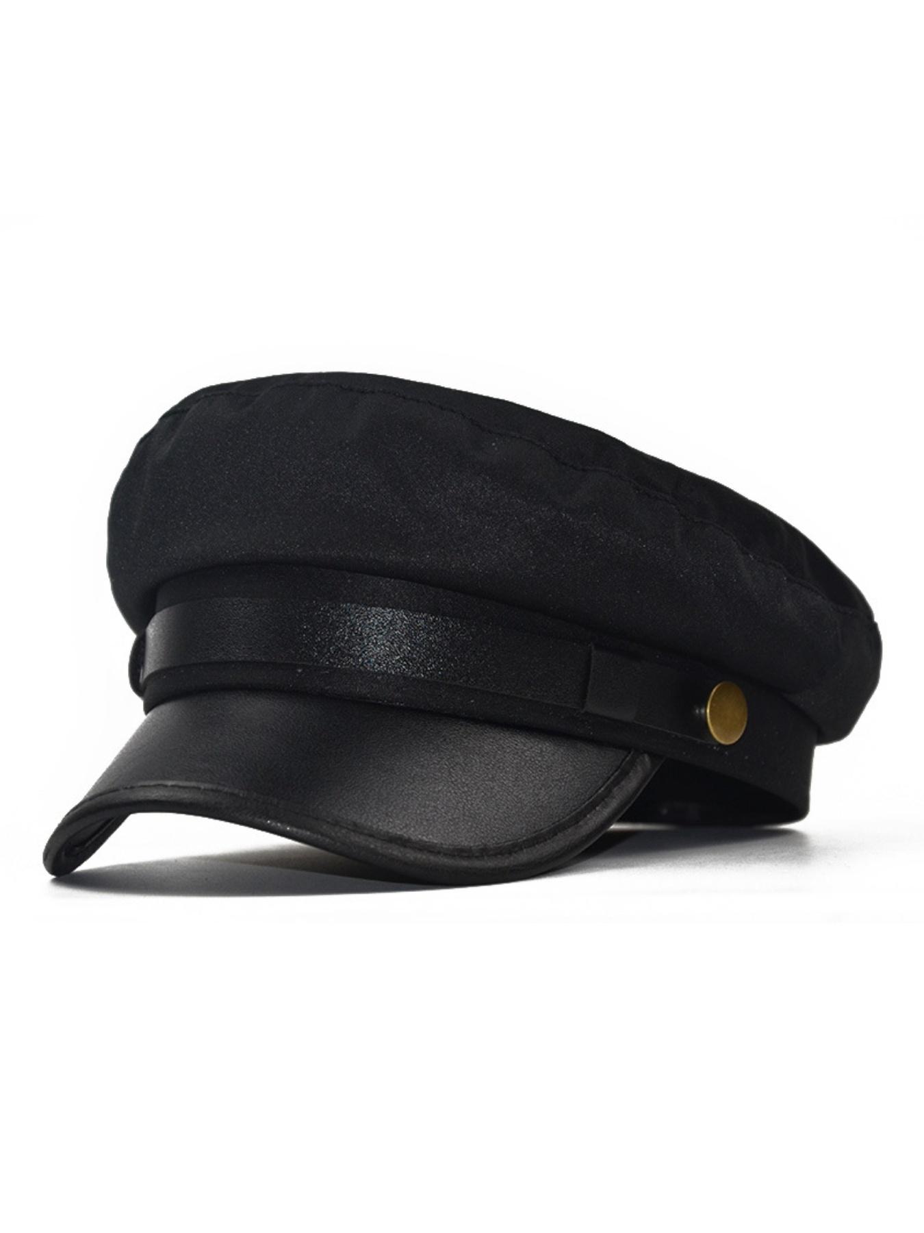 Women's Solid Color Beret Hat, Fashion Painter Cap & Newsboy Design, Perfect for Daily Wear, Urban Style, Multifunctional Women's Accessory