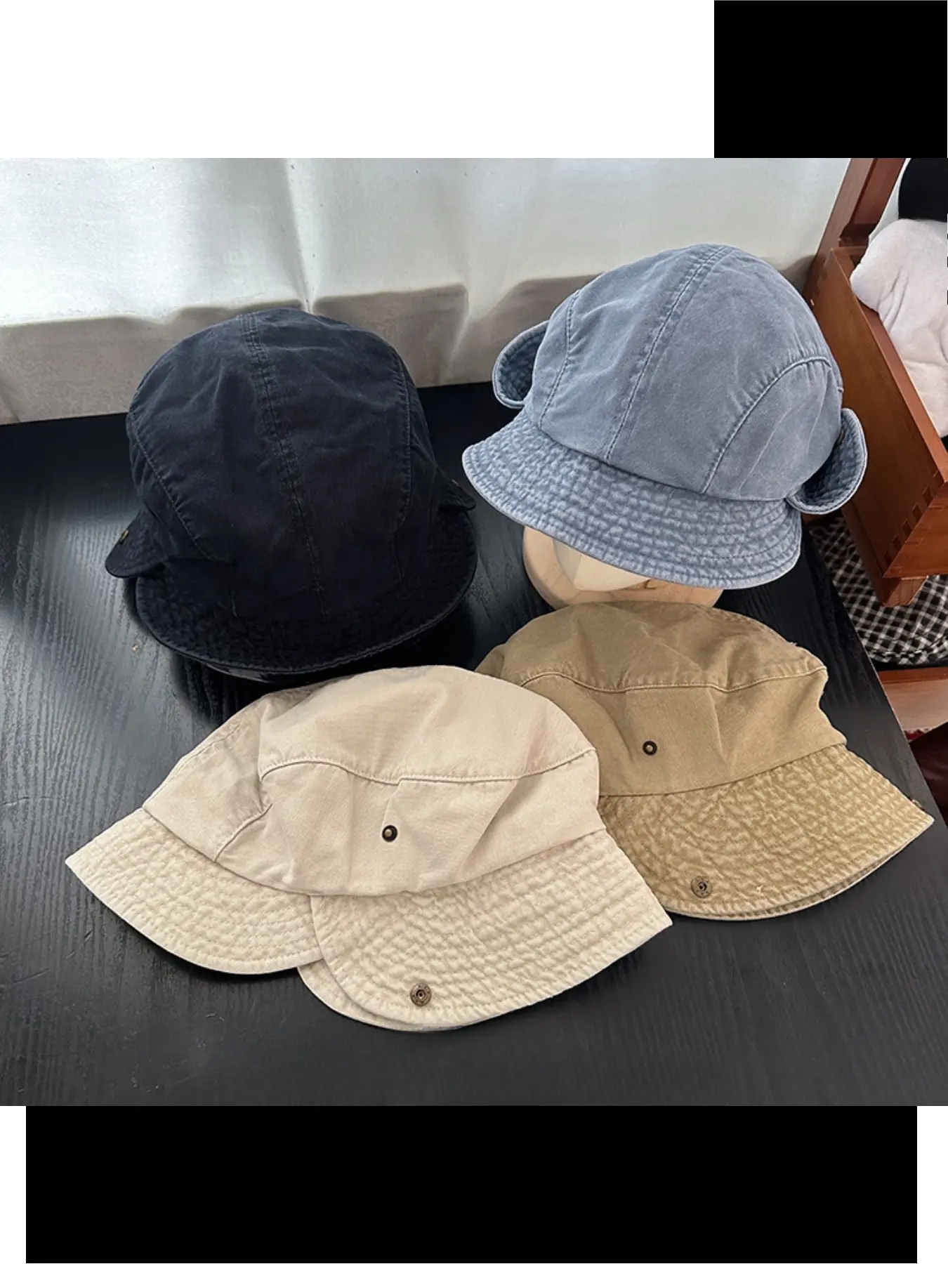 Classic Adjustable Cotton Blend Beret Breathable Quick Dry Daily Women