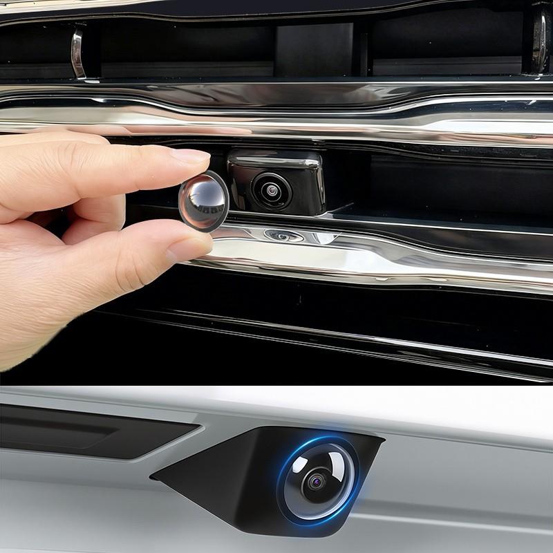 Car 360° Panoramic Camera Protection Cover, Reverse Camera Lens Protector, Dustproof, Scratch-Resistant, Impact-Proof, HD Clear View, Universal Fit