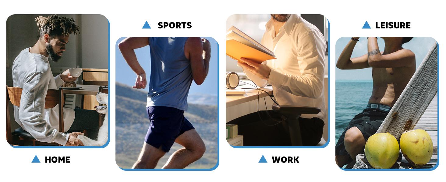 BAMBOO COOL Breathable Men's comfortable Underwear Modern Multipack Comfort soft Moisture-Wicking Boxer Briefs 6 Pack solid color  Men's Moisture Wicking Boxer Briefs  comfy breathable boxer brief Bamboo Boxer Briefs underwear men SpringStatements