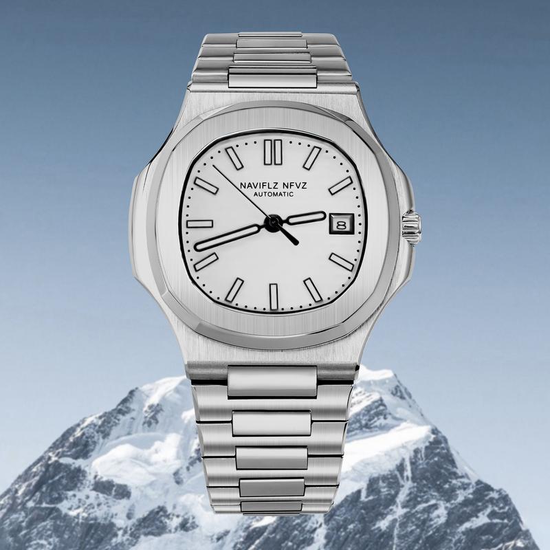 NAVIFLZ NFVZ High Quality Top Luxury Man Watch Sports Waterproof Luminous Date Men Wristwatch Square Dial Automatic Mechanical