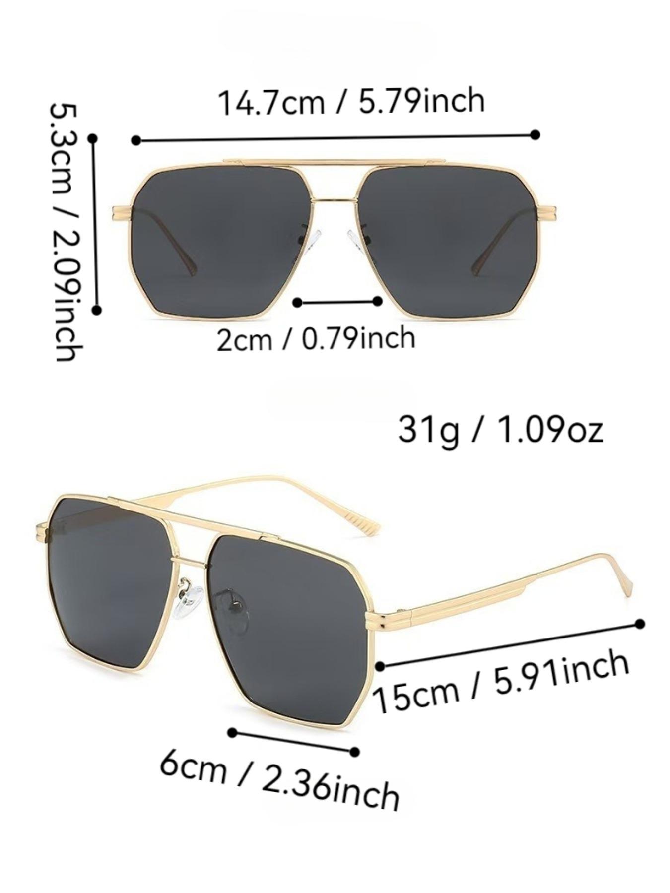 Unisex Vintage Trendy Metal Frame Sunglasses, Retro Outdoor Sports Sunglasses, Fashionable Sunglasses for Men & Women for Everyday Use