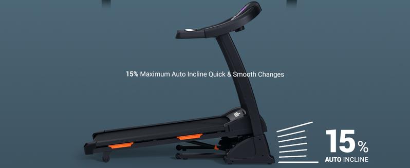 Incline Treadmill, Treadmill for Running and Walking, 300 lbs Capacity Treadmill with Auto Incline, Wide Belt, 3.5HP, App, Heart Rate, Black Home Gym Equipment Home Exercise Equipment