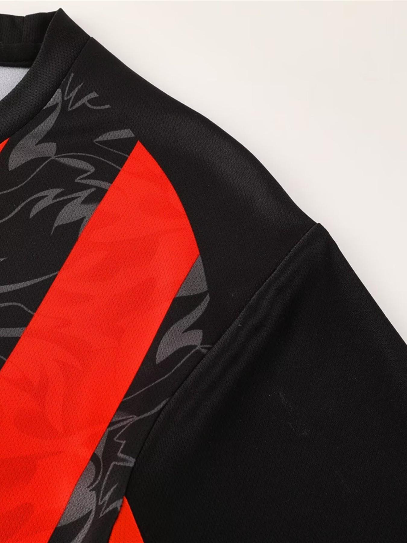 Kids Sports Set Boys Girls Ac Pulisic Fan Gift Football Jersey Training Clothes Casual Short Sleeve and Shorts All Seasons