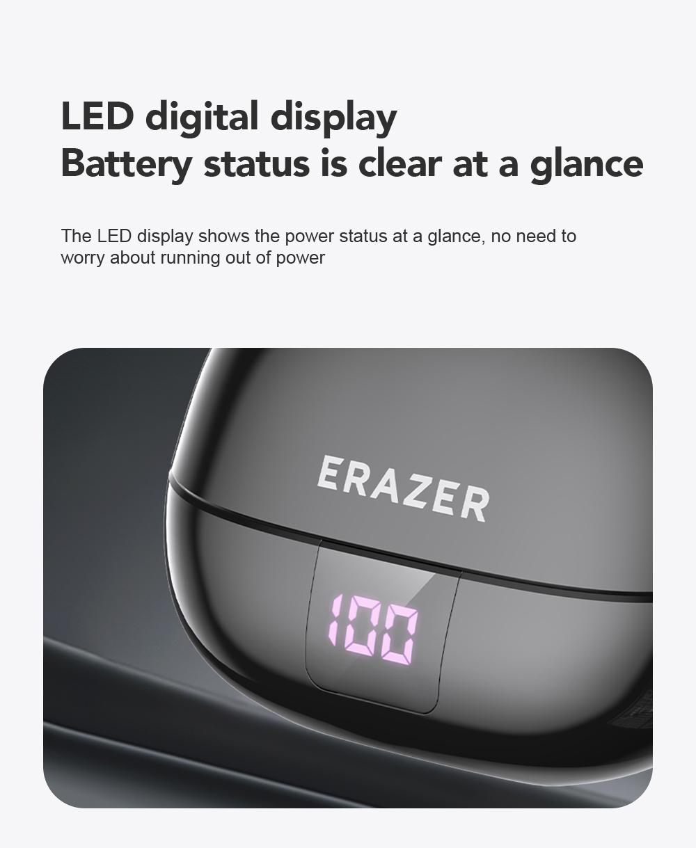 ERAZER XT66Pro OWS Wireless Bluetooth Earphones HIFI Sound Quality Light-Weight Headphones Built-in Microphone
