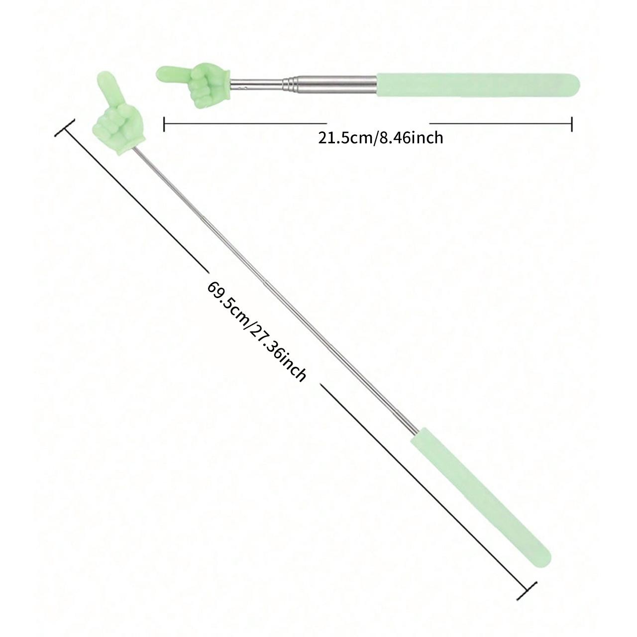 1/3/5 Pcs Random Color Extendable Teacher Pointer Stick, Durable and Portable, Ideal for Office Meetings, Classroom Whiteboard, Teaching