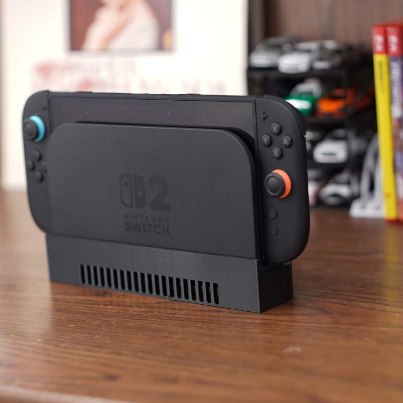 1pc Elevated Stand for Nintendo Switch 2 Dock - Heightened Design Boosts TV Dock Ventilation, Prevents Overheating, Must-Have Gaming Accessory, Ideal Halloween & Christmas Gift for Gamers