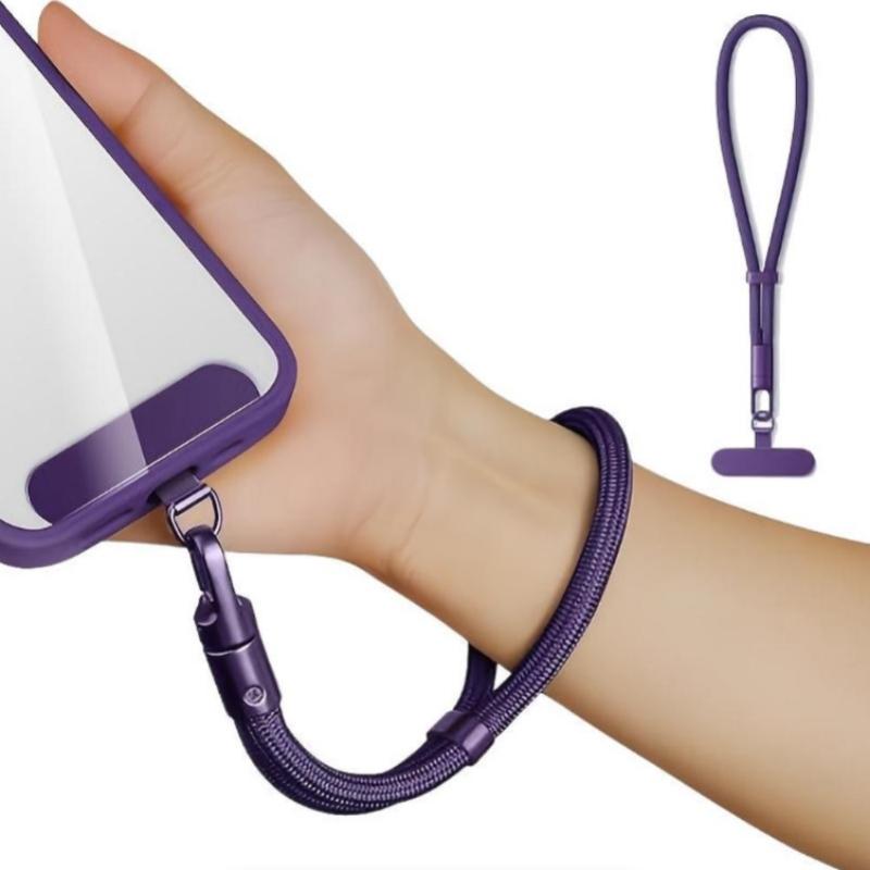 360° Rotatable Phone Lanyard, Adjustable Non-winding Mobile Phone Strap, Anti-fall Safety Wristband, Phone Accessories for Outdoor Activities