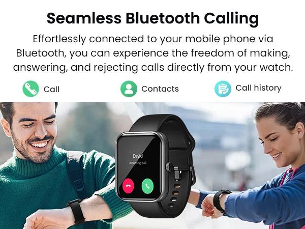 TOZO S3 Smart Watch (Answer/Make Call) Bluetooth Fitness Tracker with Heart Rate, Sleep Monitor FathersDayGift Wristwatch Wearable Smartphone
