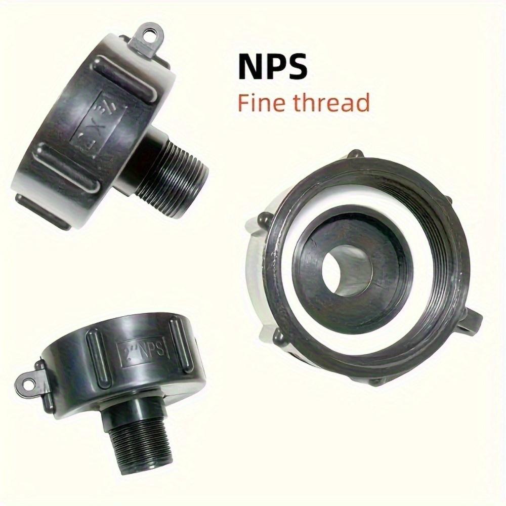 Universal IBC Tote Adapter Set, Durable Bronze Color Flat Arm Connector with PE Tube Interface, Rustproof for Water Tanks, Aquariums, and Garden Buckets