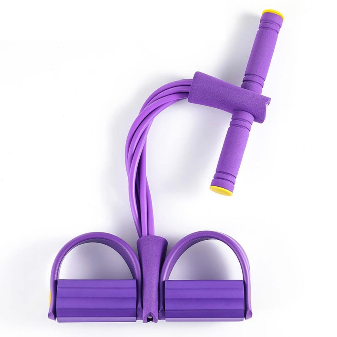 Home Fitness Resistance Band, Elastic Pull Rope, Multifunctional Yoga Resistance Band for Rowing and Fitness, Enhance Strength and Flexibility