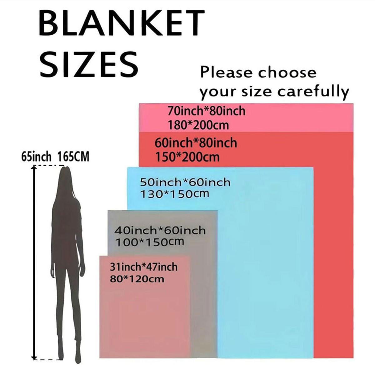 Kansas City Chiefs Flame Logo Flannel Blanket, Soft Lightweight Warm, Bedroom Holiday Decor, All Seasons, Bed Sofa Office Camping Travel Gift