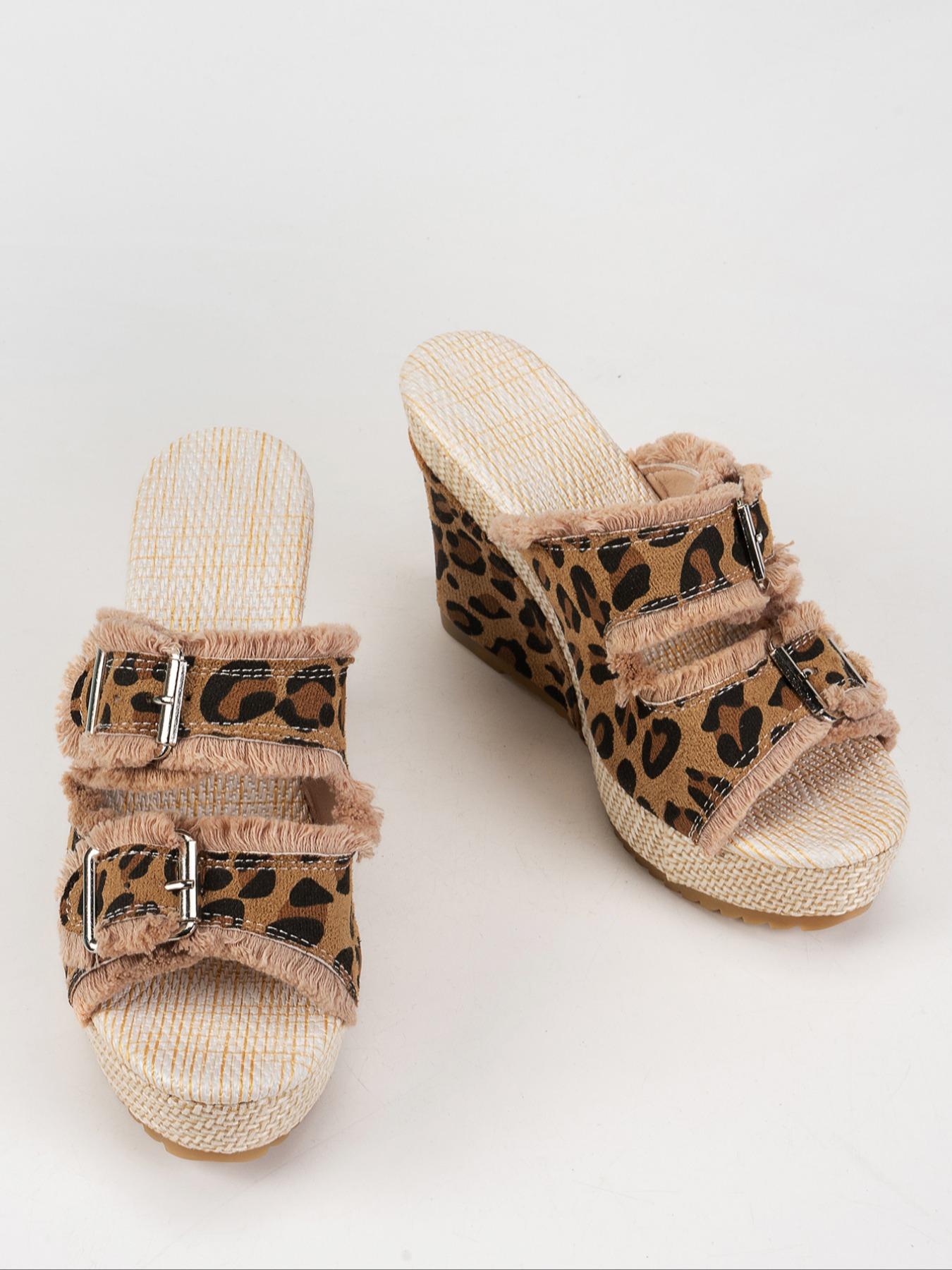 Women's Fashionable Wedge Sandals, Casual Comfortable Platform Sandals for Summer, Bohemian Trending Sandals, Female All-match Shoes for Daily Wear