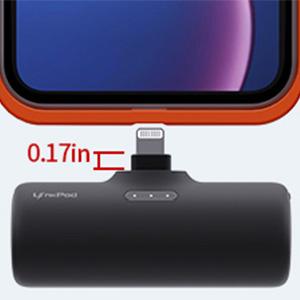 iWALK 4500mAh Mini Portable Charger Upgraded 15W Power Bank with Built-in Lightning Plug Compatible with iPhone 14/13/12/11/8/7/X Series AirPods Black Connector Durable Compact Travel Gadget - Charging Wireless iWALK 4500mAh Mini Portable Charger Upgraded 15W Power Bank with Built-in Lightning Plug Compatible with iPhone 14/13/12/11/8/7/X Series AirPods Black Connector Durable Compact Travel Gadget - Charging Wireless