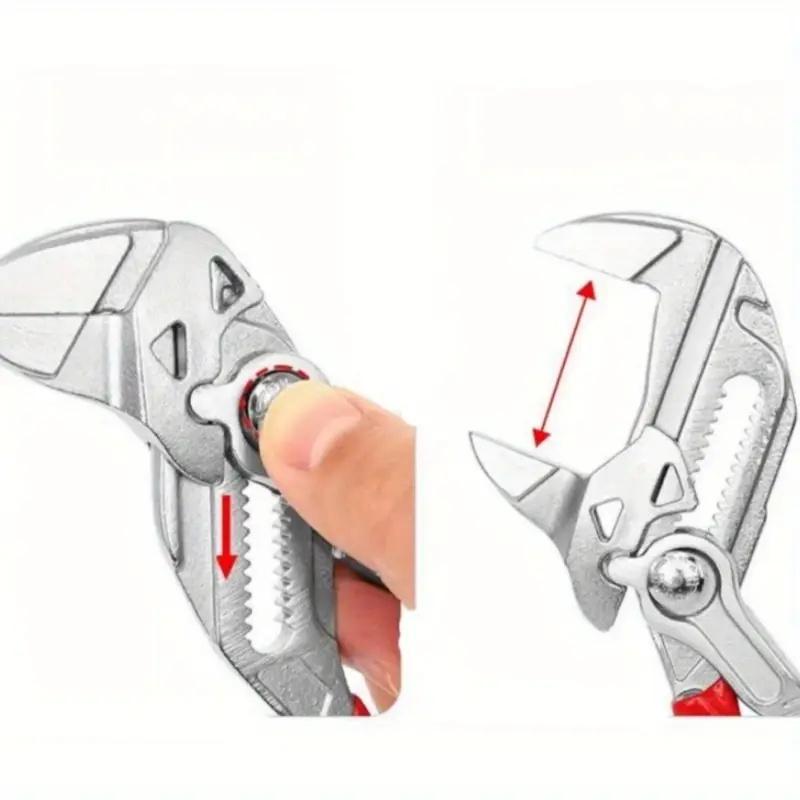 Multifunctional Pump Clamp, Quick Action Water Pump Clip, Wide Open Pipe Tool, Professional Home Manual Tools, Efficient Plumbing Accessory, Adjustable Wrench, Self Locking Wrench, Heavy Duty Wrench