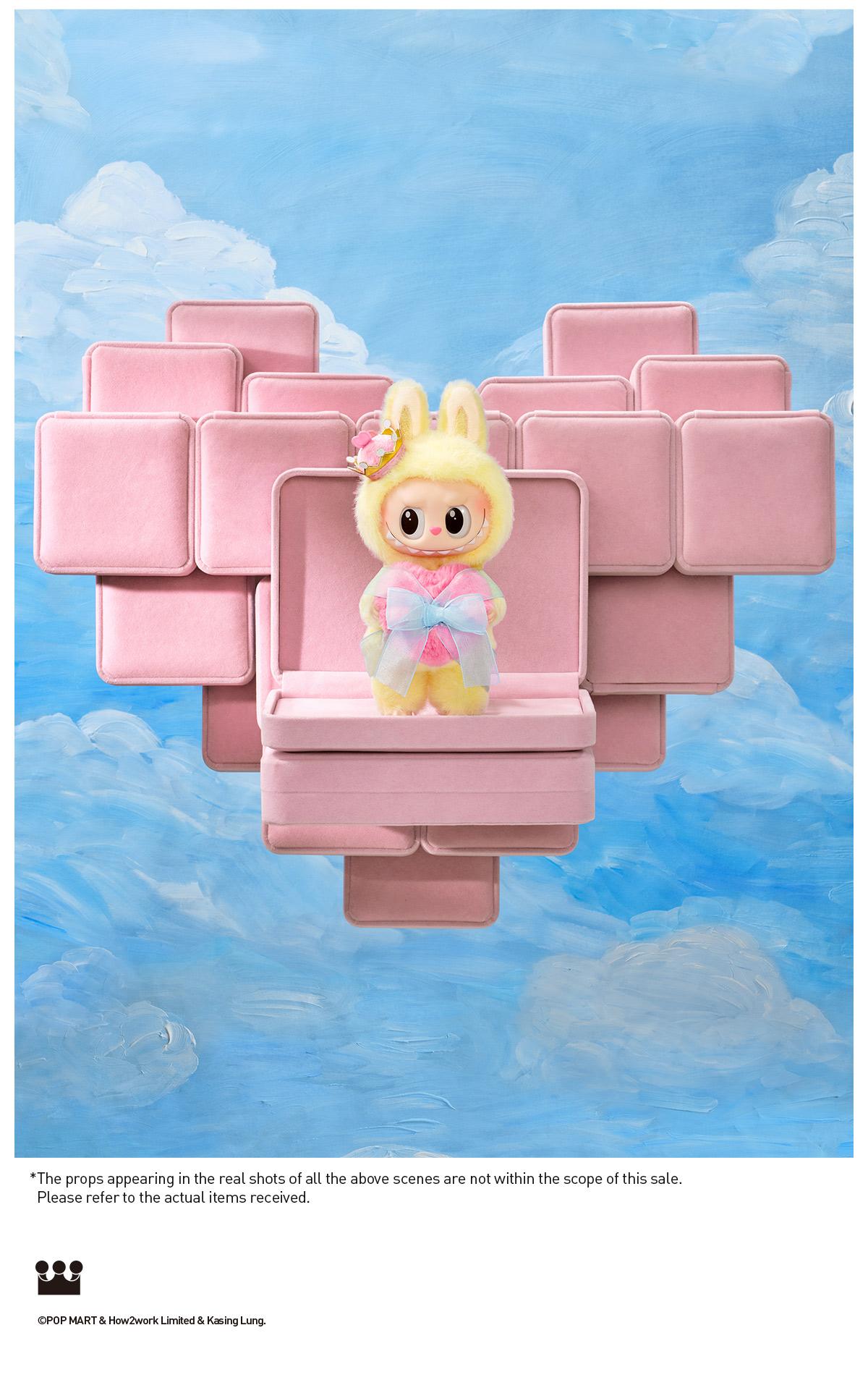 POP MART THE MONSTERS Let's Checkmate Series-Vinyl Plush Hanging Card, Labubu Collectible Toys