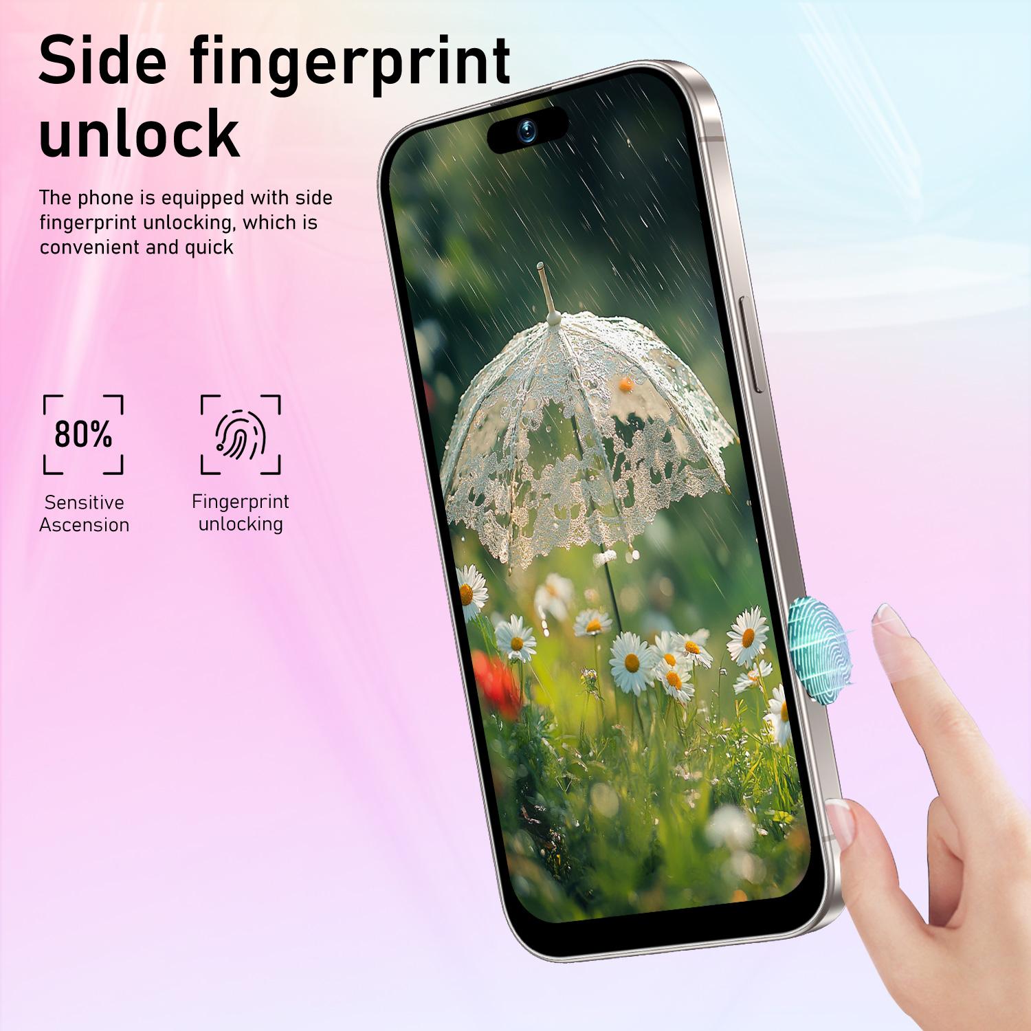 Astarry-17 Pro Max Touchscreen Smartphone, 6.8-Inch Screen, 6gb RAM, 64GB Storage, Octa-Core Processor, 3500mah Battery, Android System, 8+20mp Camera