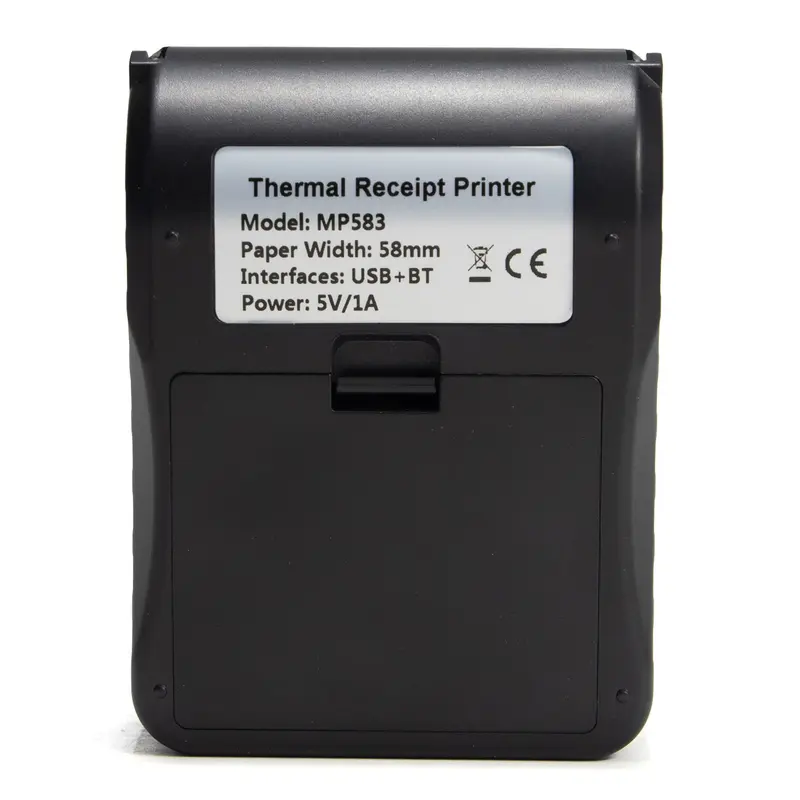 58mm Wireless Handheld Thermal Receipt Printer - Portable Mini Bluetooth Device with USB Recharge, High Speed, Smudge-Proof, 110*88*41mm, Logo Printing, Inventory Management for Small Biz Retail Mobile POS 58mm Wireless Handheld Thermal Receipt Printer - Portable Mini Bluetooth Device with USB Recharge, High Speed, Smudge-Proof, 110*88*41mm, Logo Printing, Inventory Management for Small Biz Retail Mobile POS