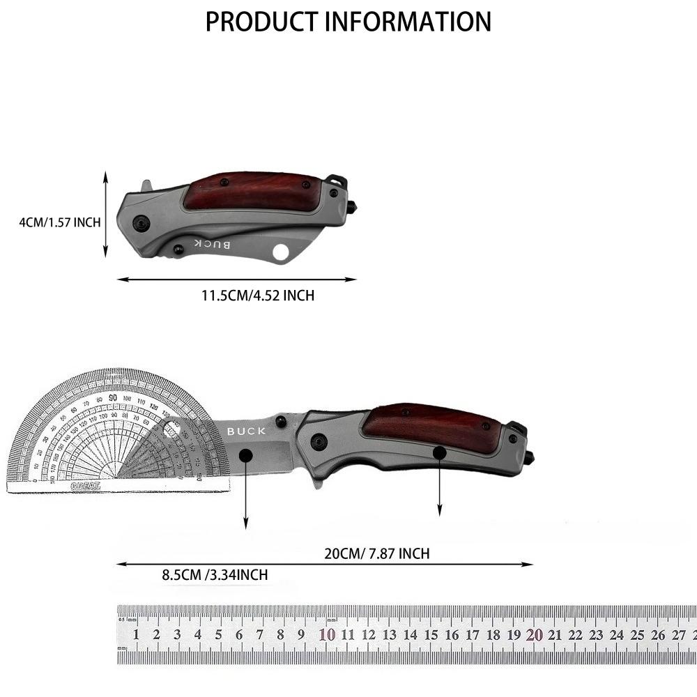 New High-Quality DA107 Pocket Folding Knife with 5Cr13Mov Stainless Steel Blade Everyday Carry, Outdoor, Knife Camping, Jungle, Hiking, and Survival Tool, EDC Survival Tool, Outdoor Knives