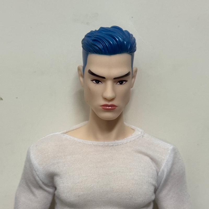 13-Inch Jointed Fashion Action Figure Body Head Accessories, Unisex Collectible Toy Parts, Durable Design for Enthusiasts