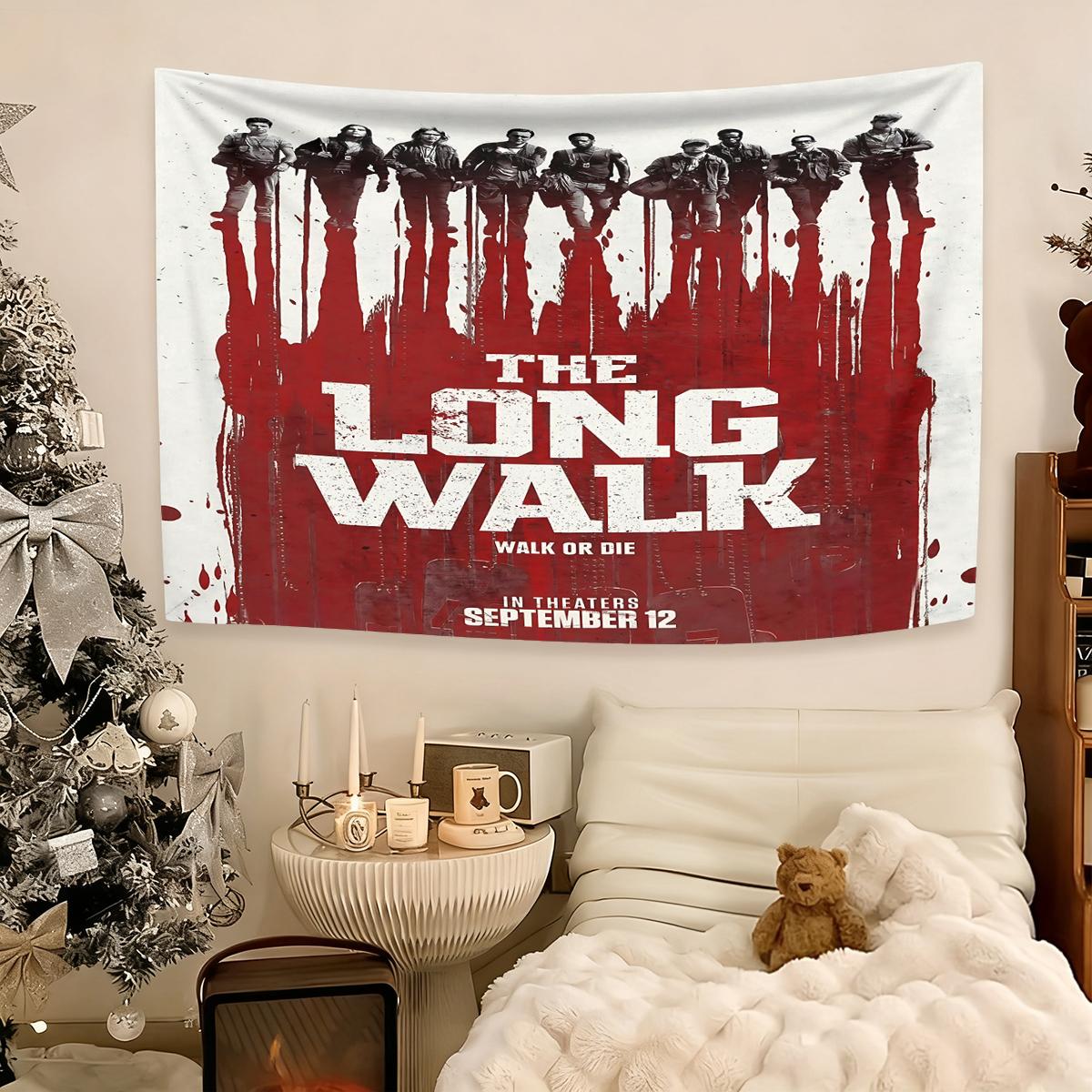 The Long Walk connection  Tapestry, Exquisite Patterns, Soft Fabrics, Perfect for Sofa or Bed Decoration, Comfortable Home Decoration, Bohemian Home Decoration
