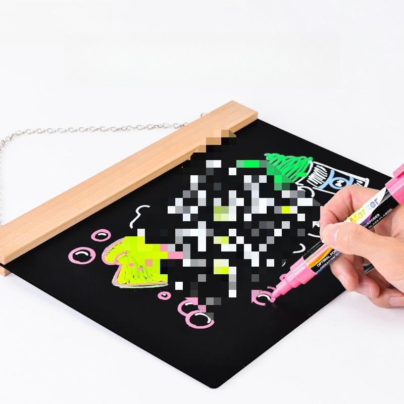 Double-Sided Erasable Hanging Whiteboard - Versatile Signage for Notices, Ads & Daily Display - Portable Message Board for Home, Office & Retail Use