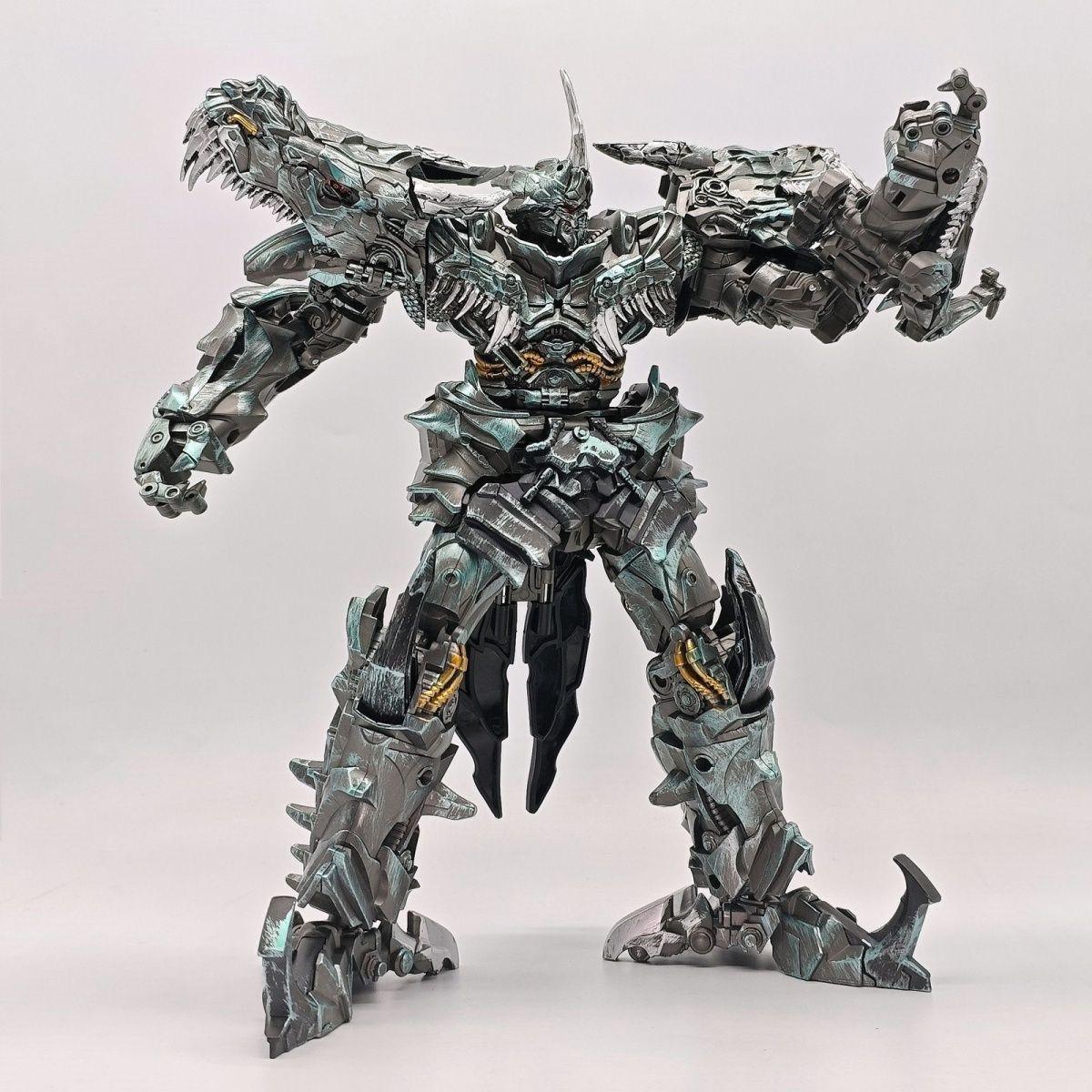 BAIWEI TW1034 Grimlock Transformation Toys Dinosaur Leader OP Commander TW1022 SS07 SS44 Action Figure Deformation Robot Model