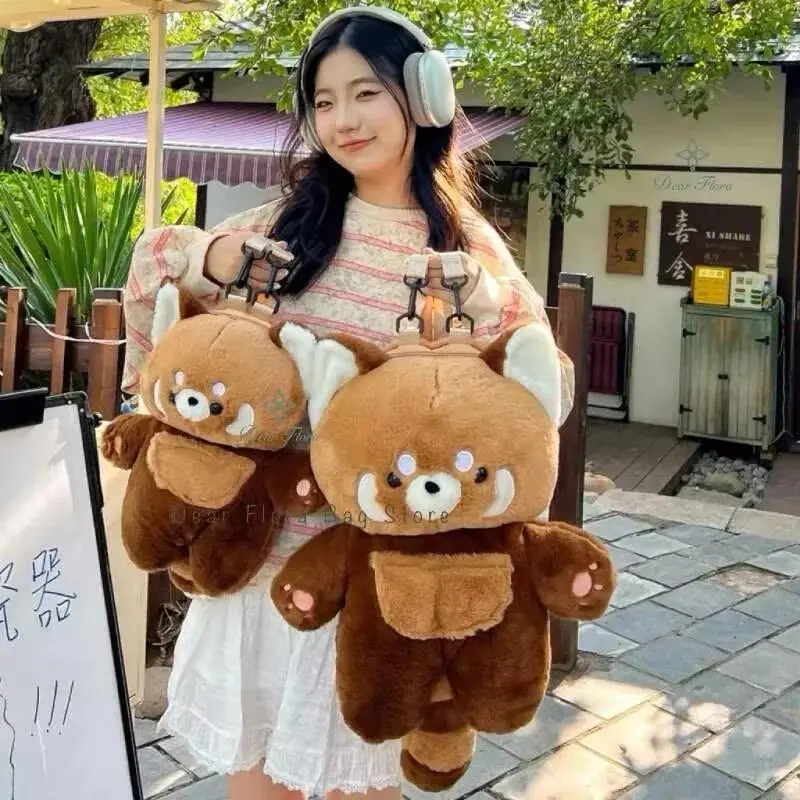 Cute Plush Penguin Backpacks Women Cartoon Fun Shoulder Bag New Trendy Personalized Girl Fashion Rucksack Kawaii Animal Knapsack