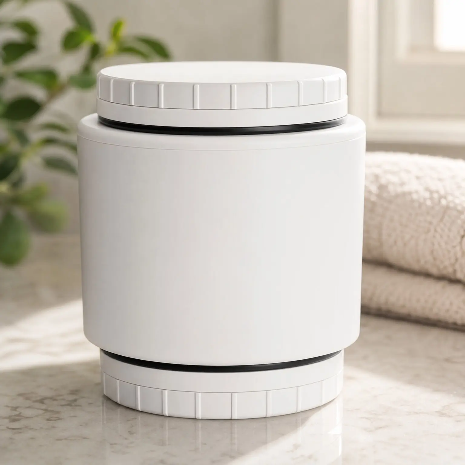 Daily Revitalize+ Filter Cartridge - White, Double Vitamin C & Tourmaline, 40% More Filter Media. Replace Every 3-6 Months Depending on Water QualityGift