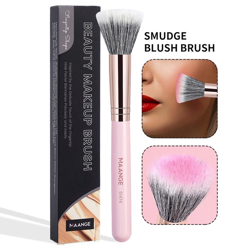 Makeup Brush, Professional Makeup Tool for Blush, Contour, Concealers, Foundation, Powder, Brushes with Soft Bristles and Comfortable Grip for Beginners