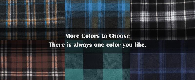 Men's Flannel Shirt Jacket with Sherpa Fleece Lining, Plaid Pattern Hooded Coat, Full Zip Winter Outerwear, Casual Warm Clothing