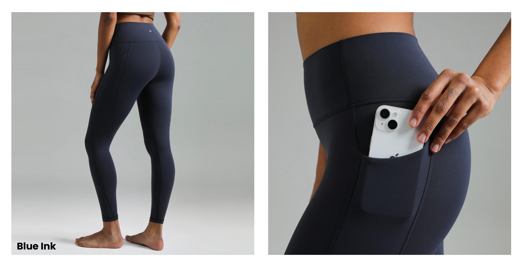 Colorfulkoala Women's High Waisted No Front Seam Workout Leggings w/Pockets 25"/28"