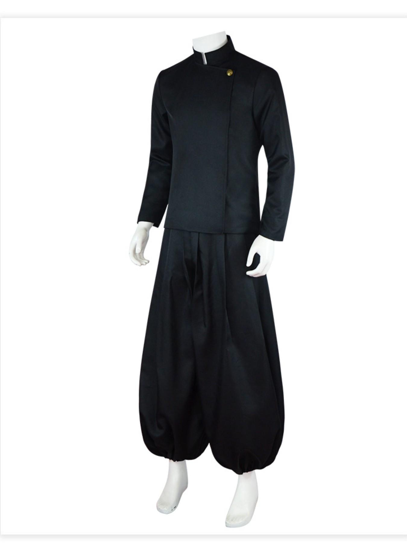 Gojo Satoru Cosplay Costume Uniform for Men Jujutsu Kaisen Cosplay Outfit And Sunglasses Geto Suguru Cosplay Uniform