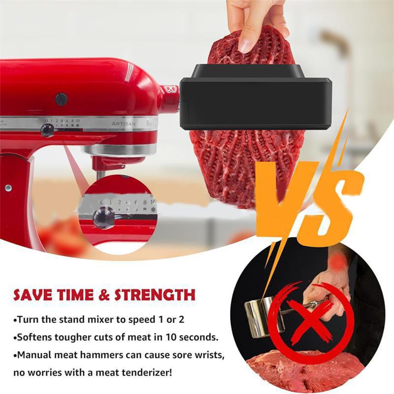 Meat Tenderizer Attachment For Electronic Household Stand Mixers Accesssories Meat Tenderizers Restaurant Kitchens