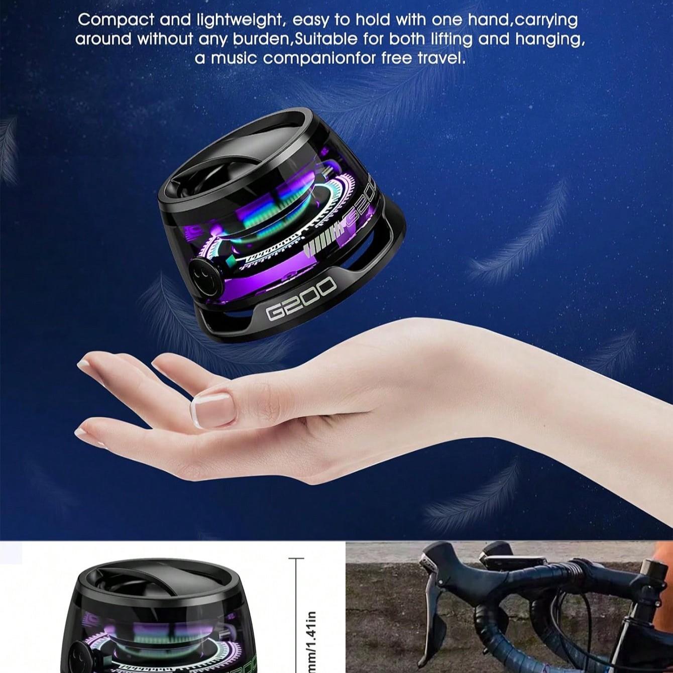 G200 Magnetic Bluetooth Speaker with RGB Light - Portable Mini ...