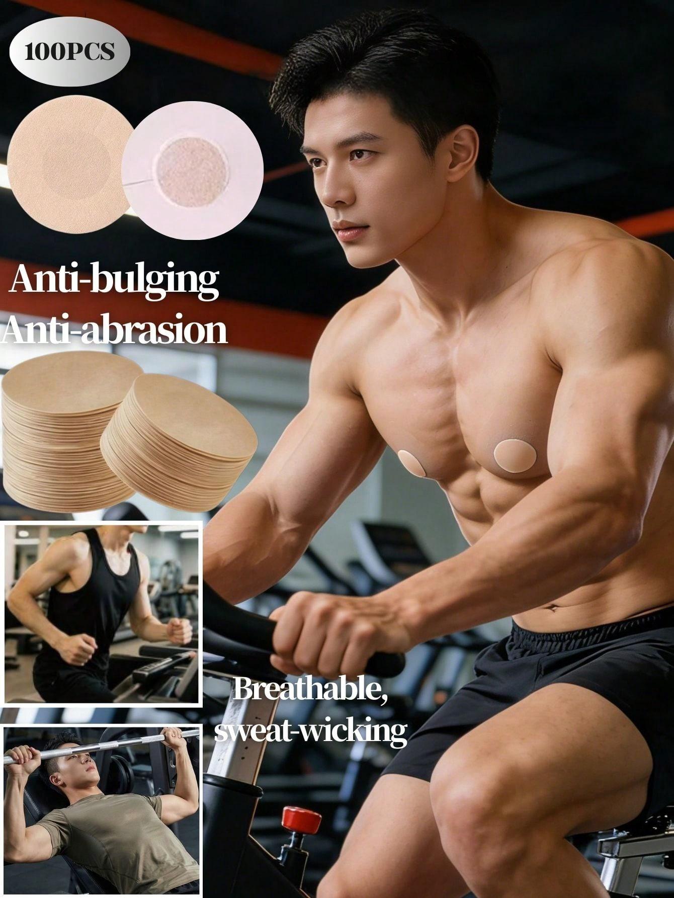 nipple chafing dress shirt NOGIS 100 Pieces Disposable Nipple Covers for Men, No-Show Anti-Chafing  Mens Nipple Guard, Running Nipple Covers for Men, Tape for Running, Sports,