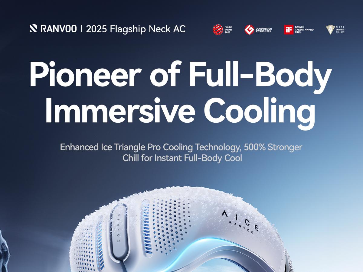 SummerVibes RANVOO AICE LITE Plus 2025 Max Cooling Airflow [No.1