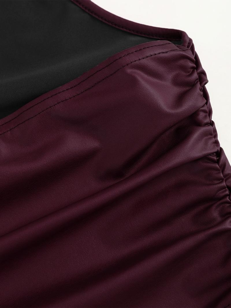 Ladies  Sleeveless Top, Backless Design, Smooth Comfortable Fabric, Suitable for All Seasons, Perfect for Casual and Formal Occasions