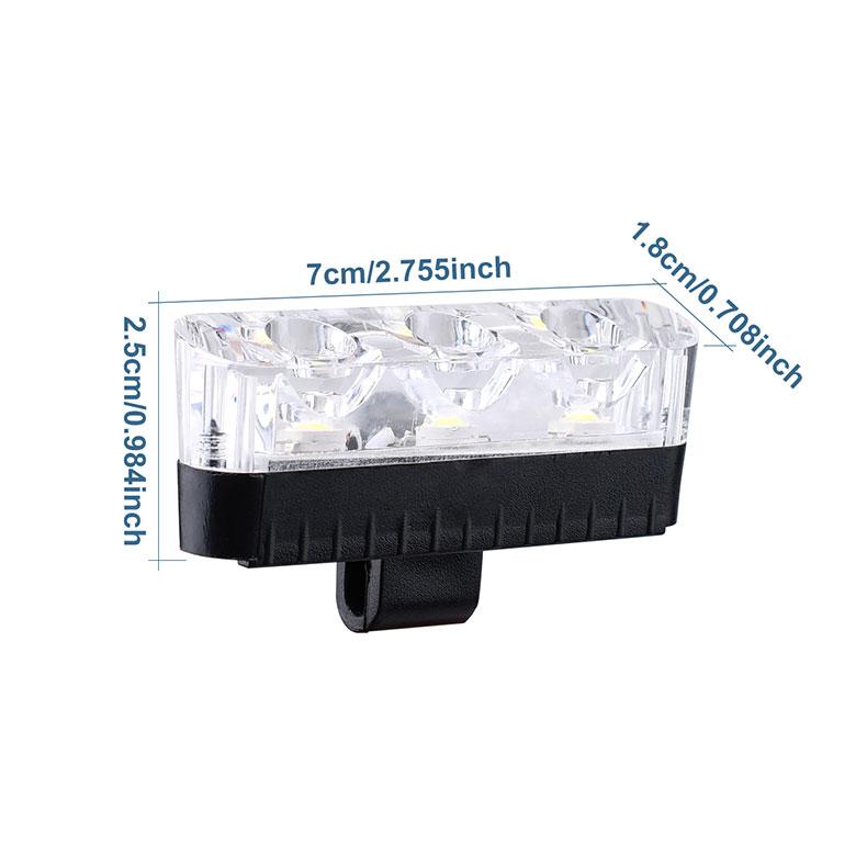 4 in 1 LED Strobe Lights, 12V Multi-Mode Flashing Emergency Grille Light Bar with Controller, Red Blue Amber White Warning Light for Car Truck SUV Off-Road Vehicle