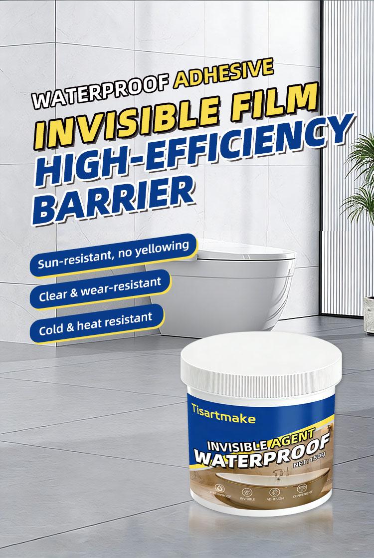 150g Invisible Waterproof Agent, Transparent Waterproof Sealant for Bathroom, Window, Roof, Wall Leak Repair 150g Invisible Waterproof Agent, Transparent Waterproof Sealant for Bathroom, Window, Roof, Wall Leak Repair