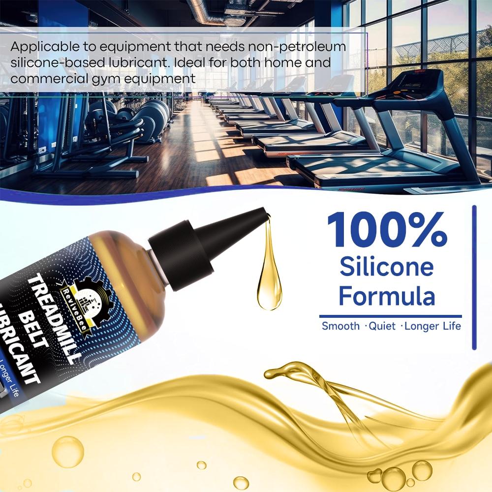 lubricating oil for treadmill running belts, effectively reducing friction and protecting the belt from wear. The mild formula causes no damage to the running belt, suitable for both household and commercial treadmills, Home Workout