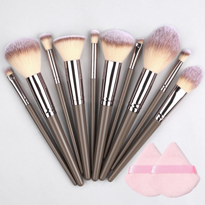 Professional Makeup Brush Set: 12/17/20/22/31pcs Optional, Including Foundation Blending Brush, Soft Bionic Hair Powder & Concealer Brushes (For Face), Eyeshadow Brush, Eyeliner Brush, Powder Puff | Top Picks