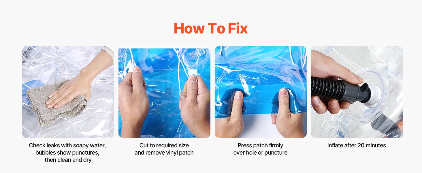 VEVOR Inflatable Bumper Ball 1-Pack, 5FT/1.5M Body Sumo Zorb Balls for Teen Adult, 0.8mm Thick PVC Human Hamster Bubble Balls for Outdoor Team Gaming Play, Bumper Bopper Toys for Garden, Yard, Park