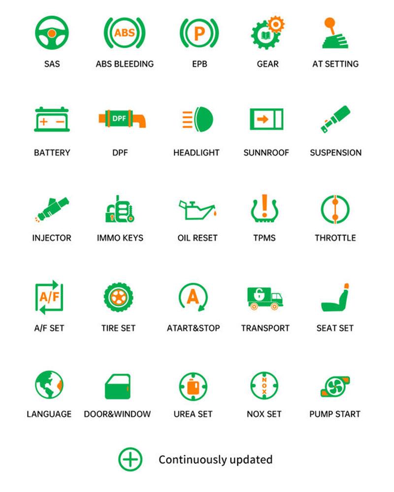 ANCEL V6 PRO+ OBD2 Scanner Bidirectional Automotive Diagnostic Tool Code Reader