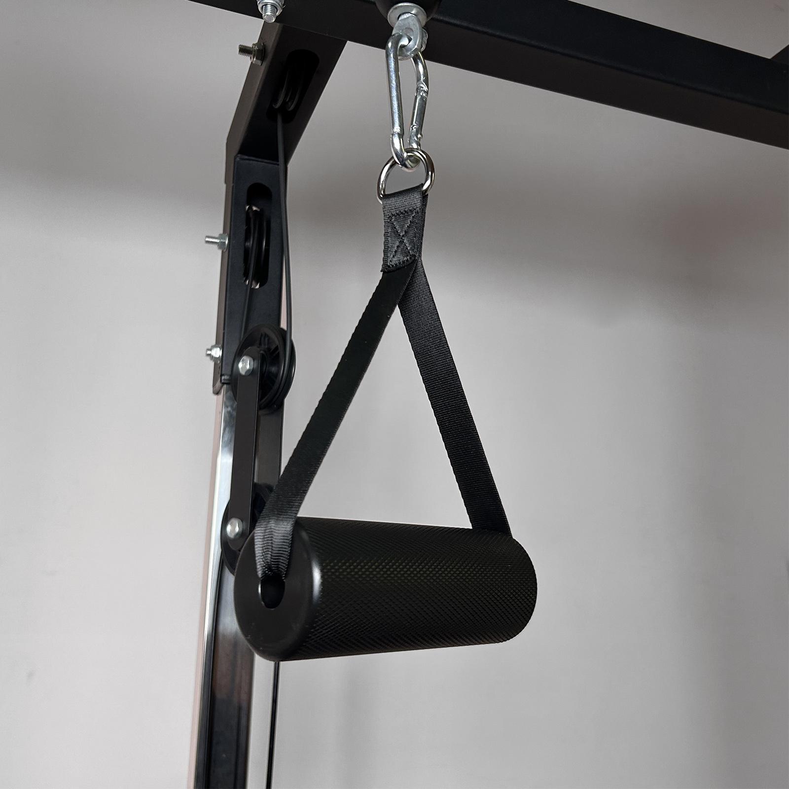 Upgraded LAT Pulldown Attachments Double D Handle, V Bar Cable Machine Attachments, Cable Attachments Gym Handles for Weight Workout