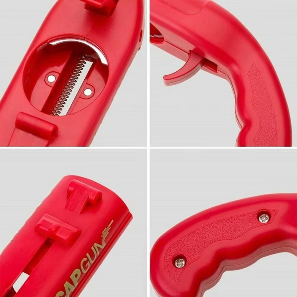 Creative Bottle Opener， Portable Beverage Bottle Opener, Bottle Cap Transmitter, Beverage Cap Launcher, Fun Design，Home Bar Accessories, Kitchen Party Supply Tools, Perfect for Family Gatherings, BBQs, and Outdoor Events