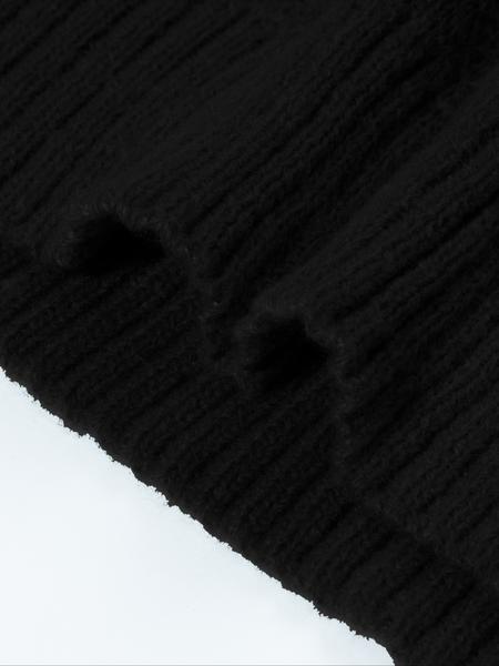 Men's Solid Color Crew Neck Sweater, Casual Fashion Long Sleeve Jumper for Fall & Winter, Men's Knitwear for Daily Wear, Tops